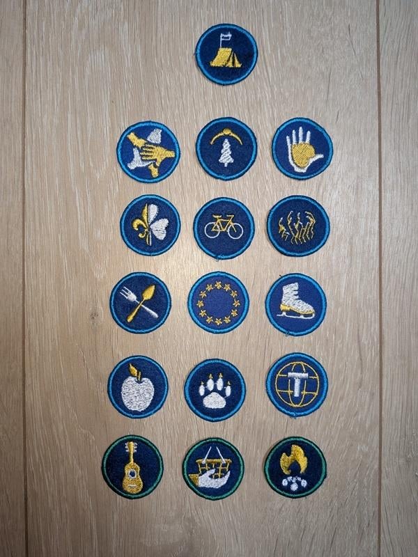 badge scouts polonais, Enlèvement, Neuf