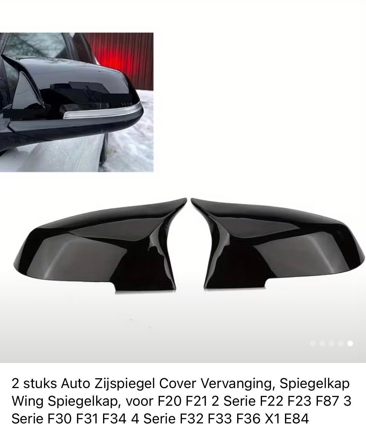 Spiegelkappen bmw, Auto-onderdelen, Ophalen, BMW