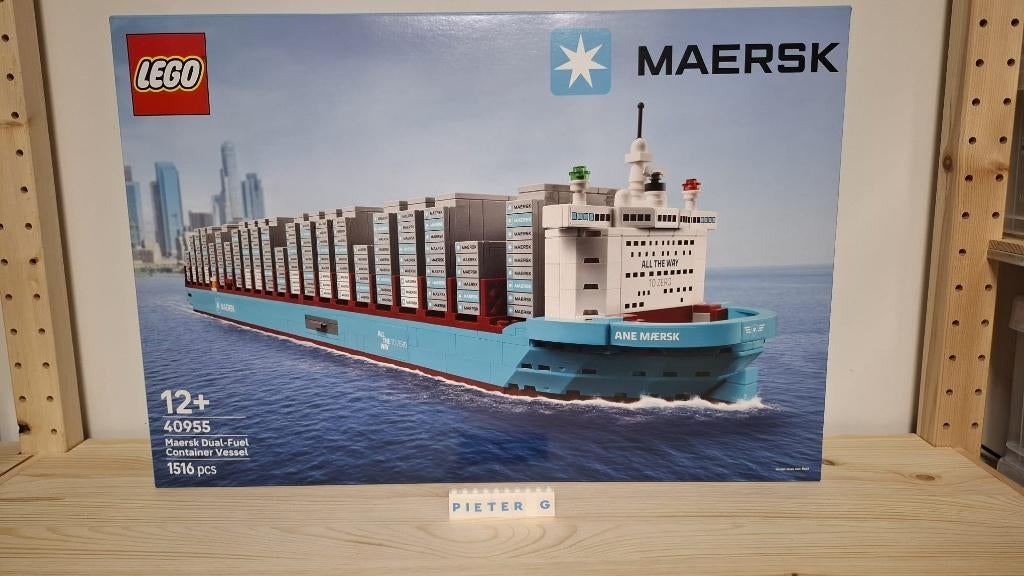 40955 - Lego Maersk Dual-Fuel Container Vessel - Nieuw, Ophalen of Verzenden, Nieuw, Complete set, Lego