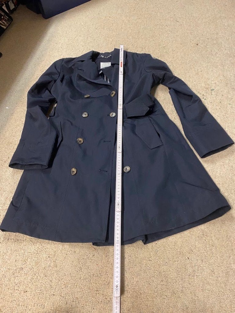 regenjas dames maat 38, Blauw, Ophalen of Verzenden, Zo goed als nieuw, Maat 38/40 (M)