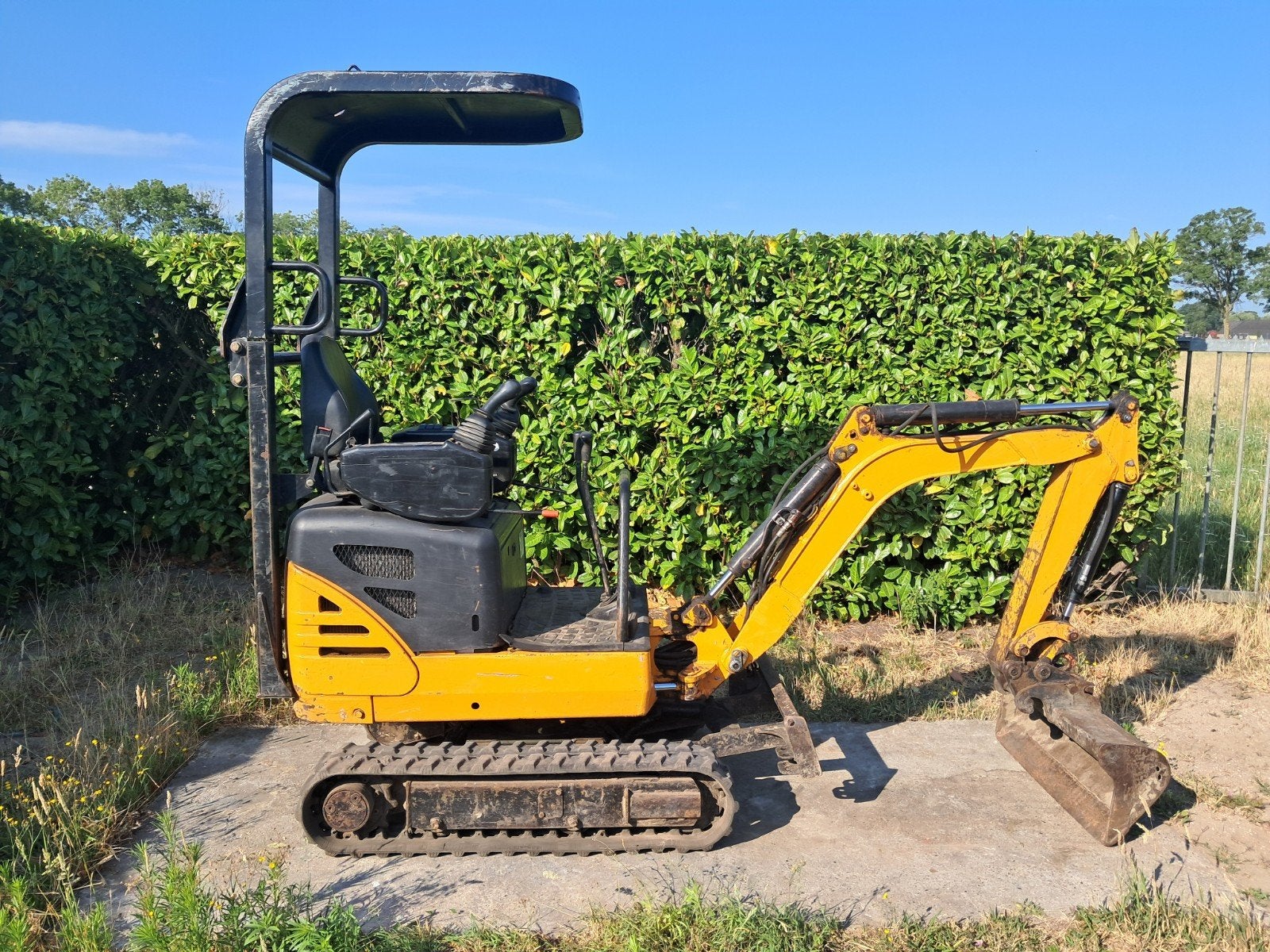 Minigraver Hanix H09D / Minikraan / Graafmachine, Zakelijke goederen, Ophalen