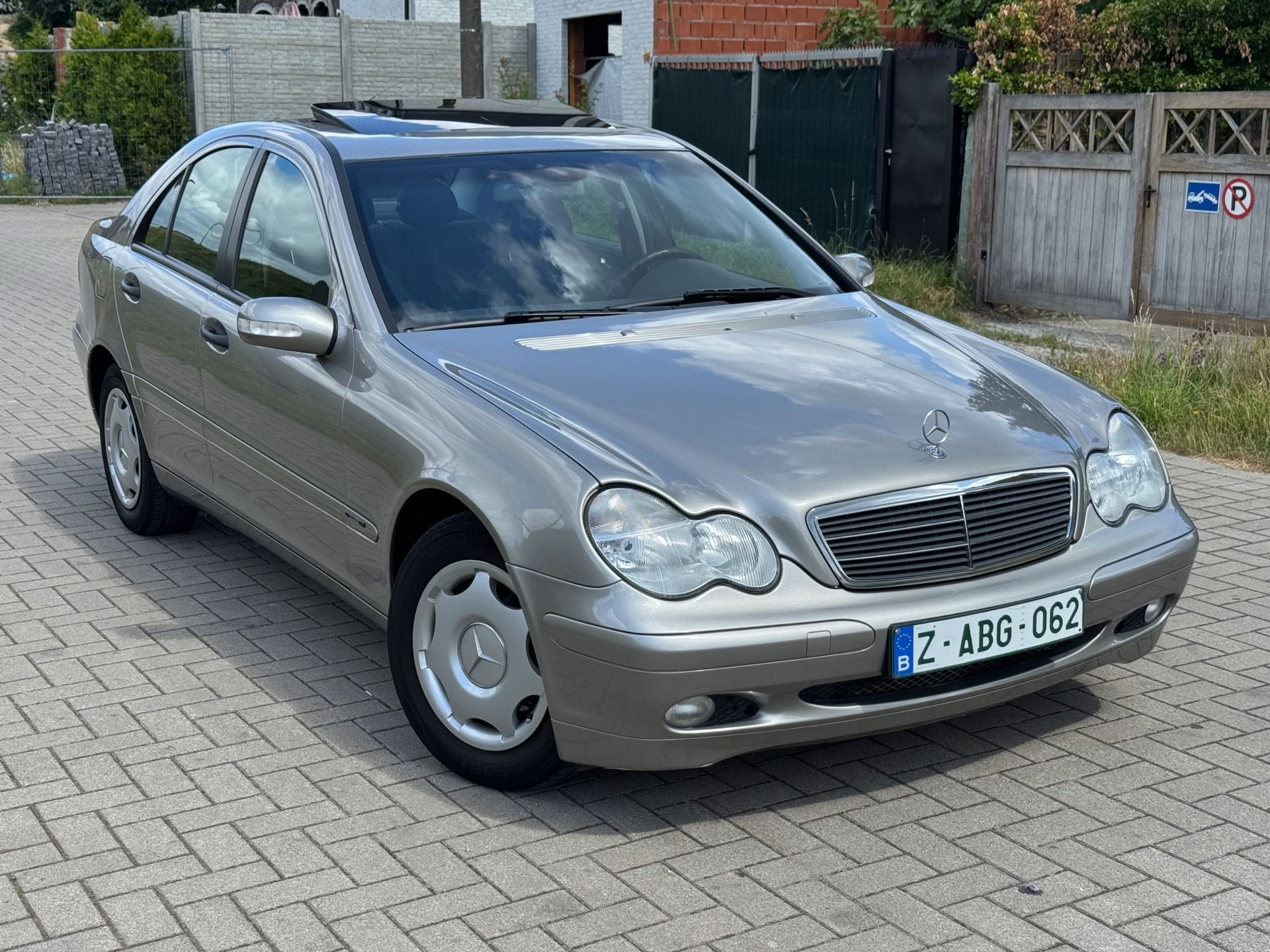 Mercedes C200Cdi, Automaat, Automatische klimaatregeling, Gebruikt, Zwart