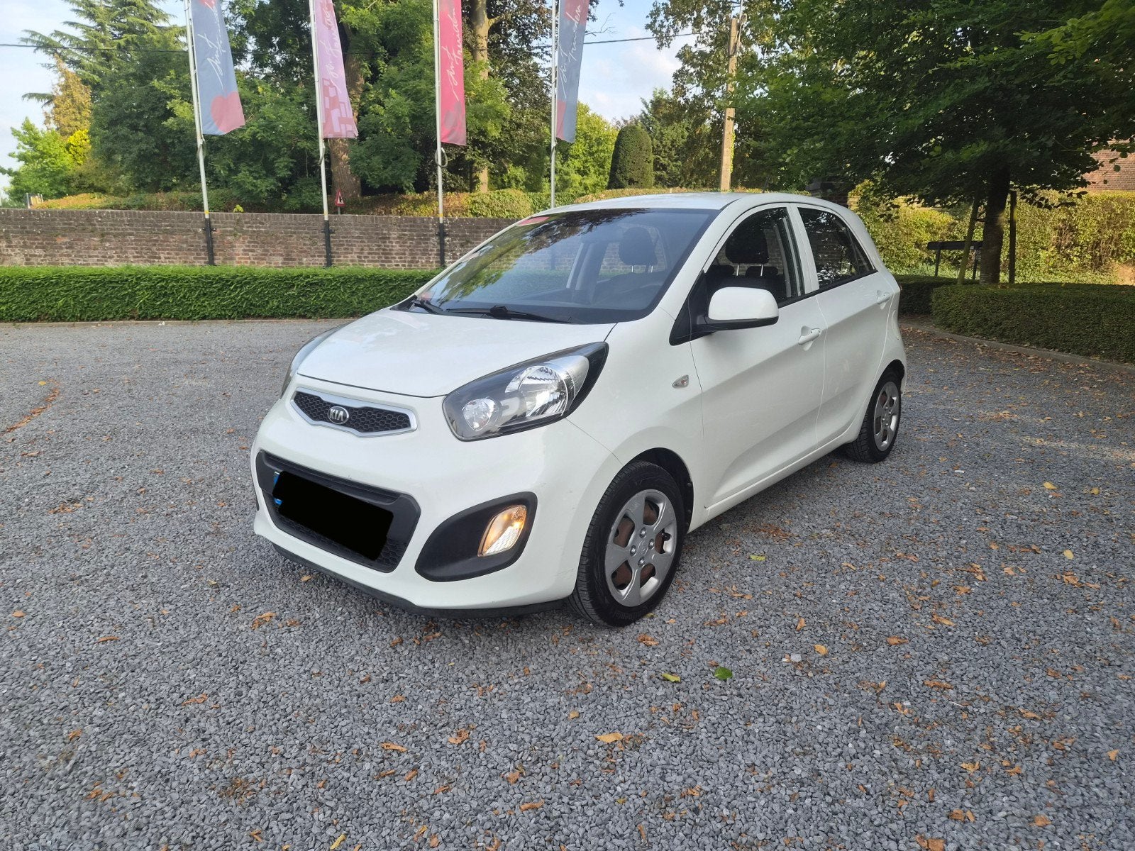 Kia Picanto 1.0 km53.000 Airco 
Te koop:, Auto's, Euro 5, Wit, Handgeschakeld, Particulier