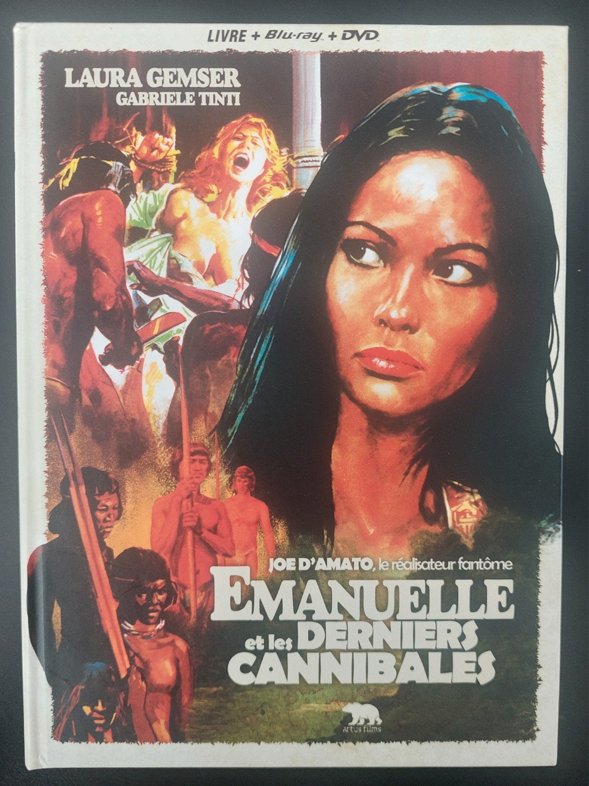 Blu-Ray + DVD Emmanuelle en de laatste kannibalen, Cd's en Dvd's, Ophalen of Verzenden, Blu-ray