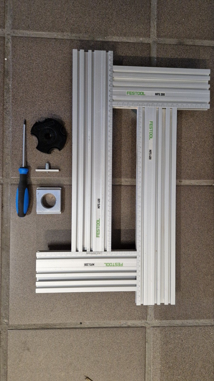 Festool MFS400 freessjabloon in perfecte staat, Ophalen of Verzenden