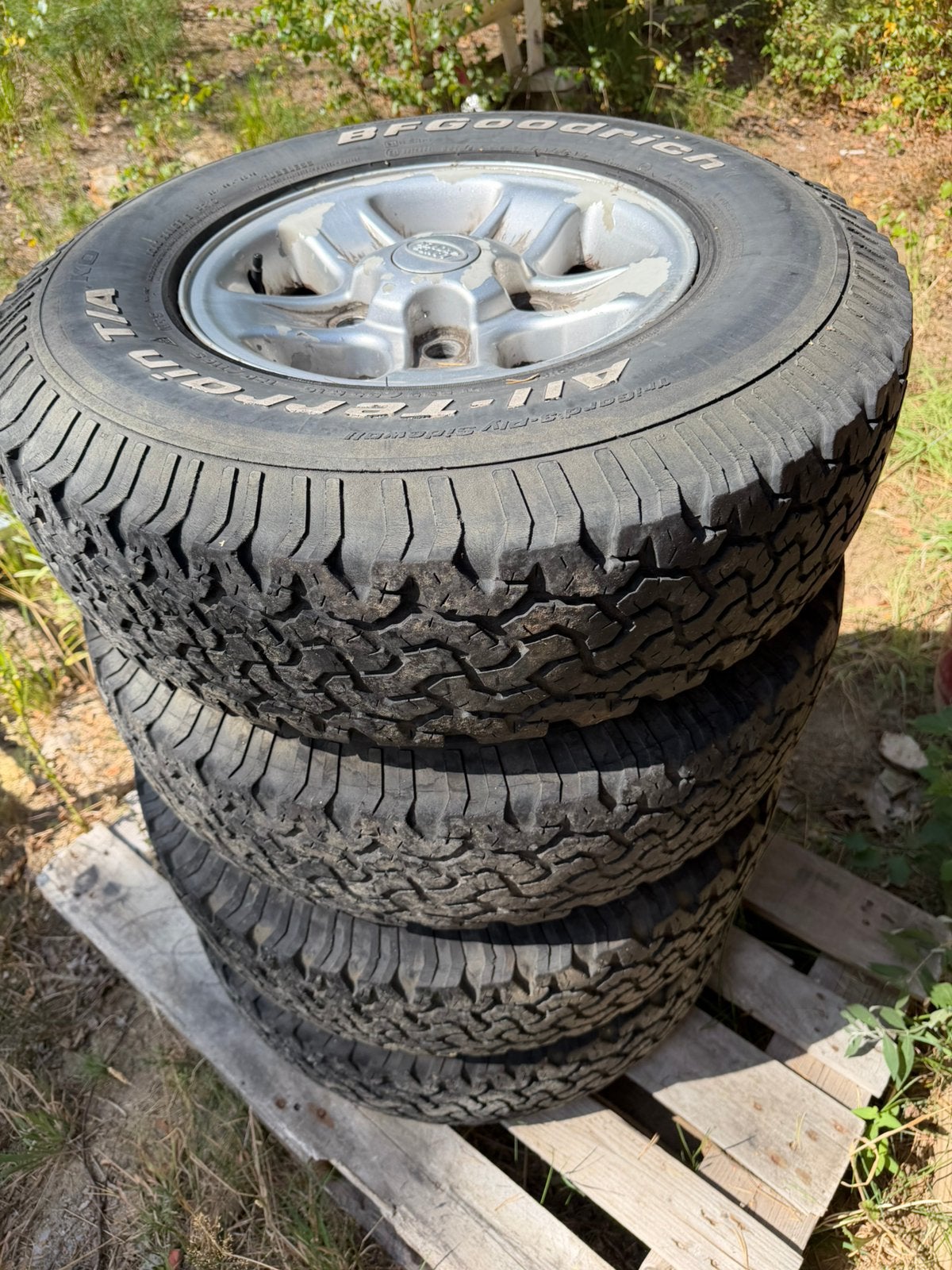 4 Boost velgen met all terrain banden, Enlèvement, Utilisé