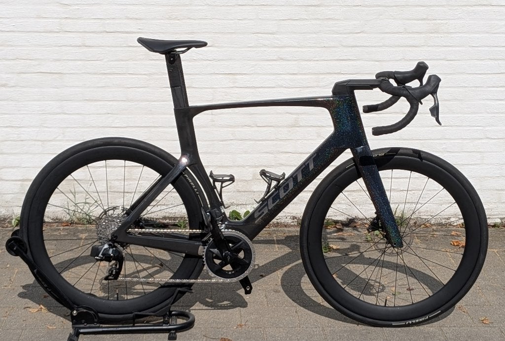 Scott Foil RC20 (XL) | SRAM Rival AXS | Crank puissance |, Vélos & Vélomoteurs, Vélos | Vélos de course, Autres marques, 57 à 61 cm