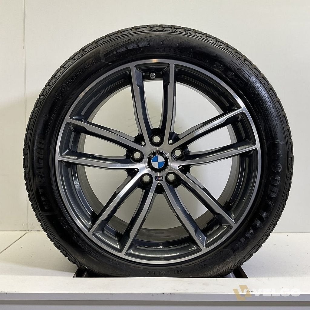 BMW 5 SERIE G30 G31 SET VELGEN + WINTERBANDEN 18 INCH ORIG., 18 inch, -, -, Banden en Velgen