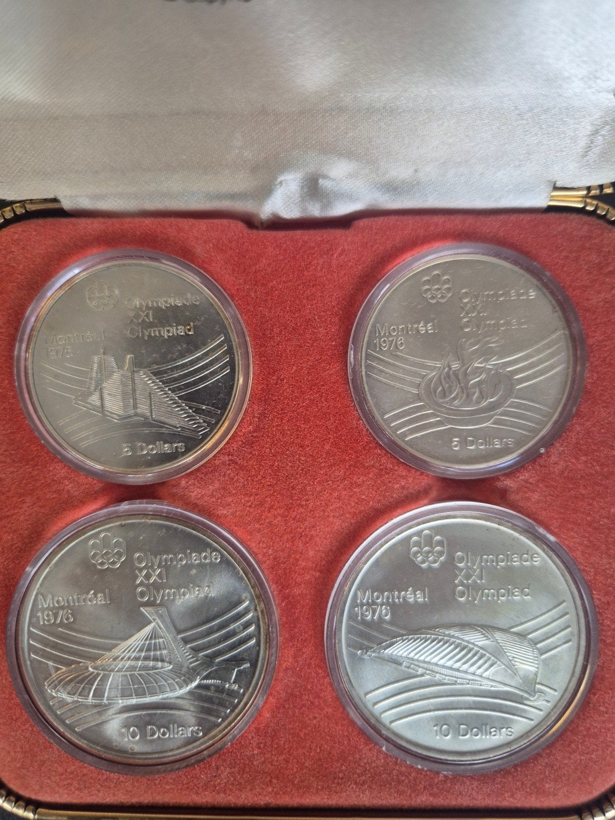 coffret canada jo 1976, Enlèvement ou Envoi, Série, Argent