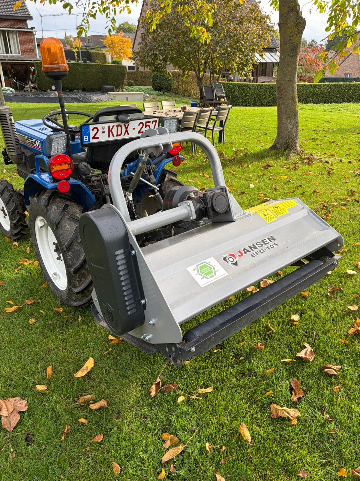 Iseki 2160, Enlèvement