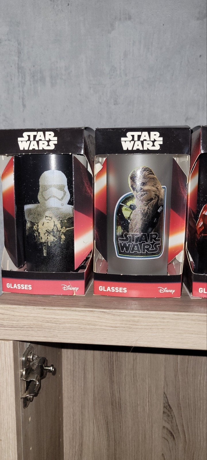 Star wars glazen, Verzamelen, Disney, Ophalen