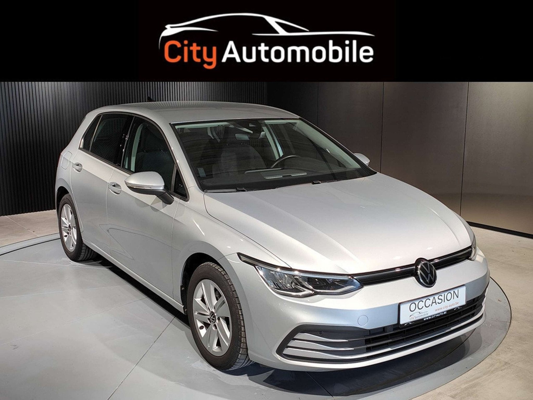 Volkswagen Golf 2.0 TDI CARPLAY GPS LED APS AV/ARR CRUISE AD, Argent ou Gris, Achat, Noir, 5 portes