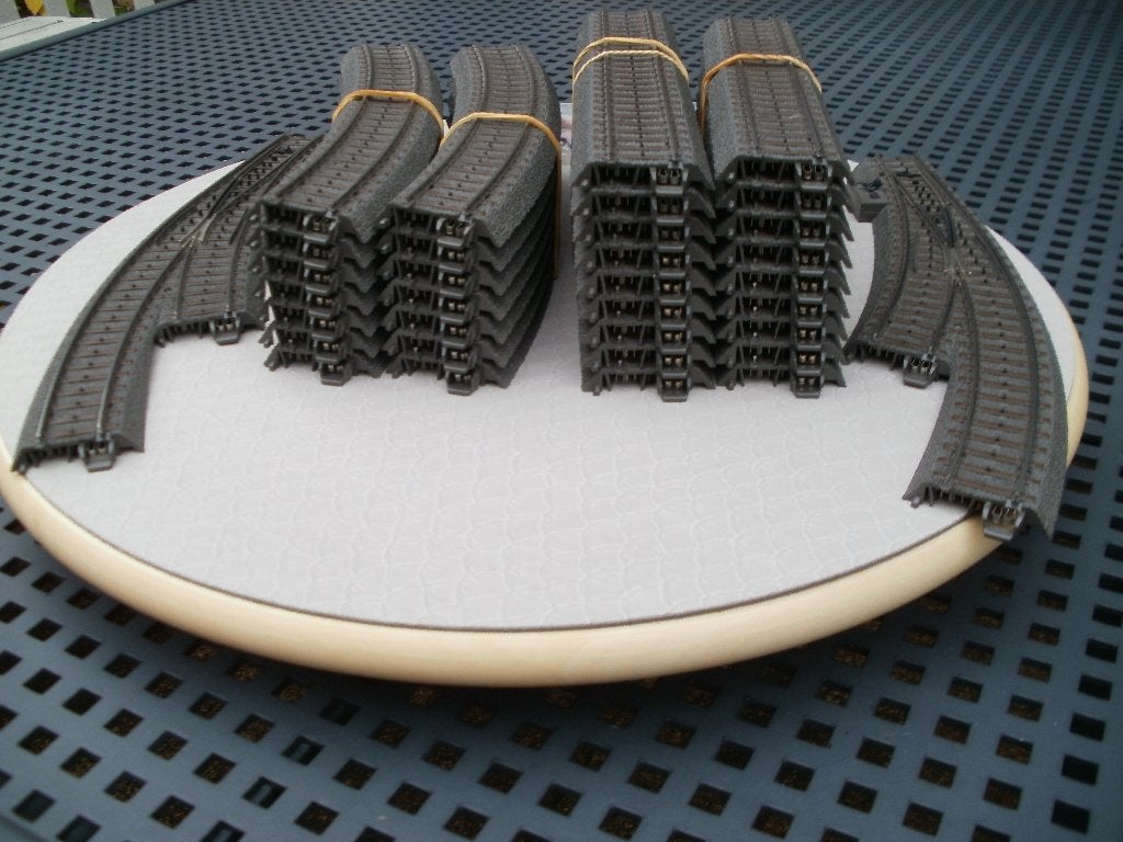 Marklin Ho C rails treinbaan met groot rangeerspoor.184x84cm, Hobby en Vrije tijd, Wisselstroom, Rails, Ophalen of Verzenden, Zo goed als nieuw