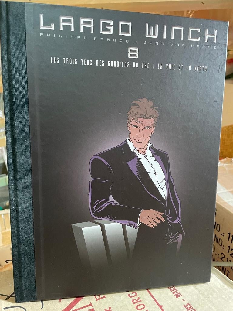 LOT de BD LARGO WINCH - N 1 à 8, Boeken, Stripverhalen, Zo goed als nieuw, Meerdere stripboeken, Ophalen of Verzenden