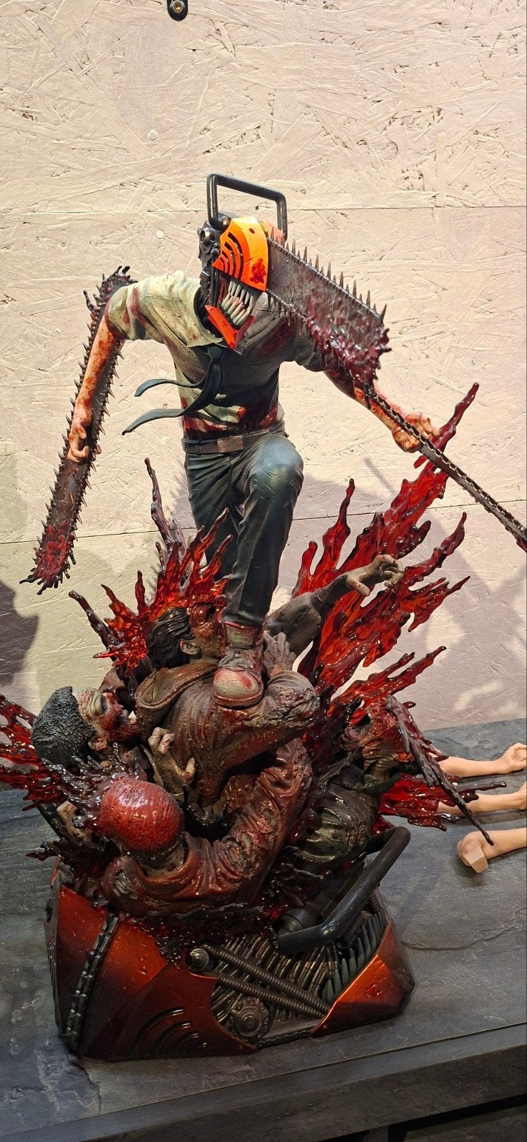 Prime 1 Studio Chainsaw Man Denji DX Bonus 204/300 + Pochita, Collections, Enlèvement, Comme neuf, Fantasy