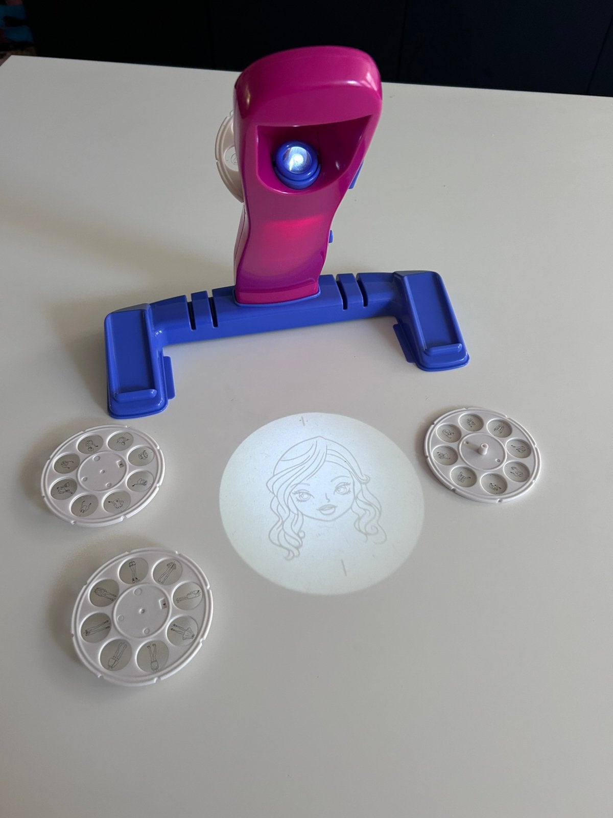 Playgo tekenprojector, Ophalen of Verzenden, Gebruikt, Knutselen, Met licht
