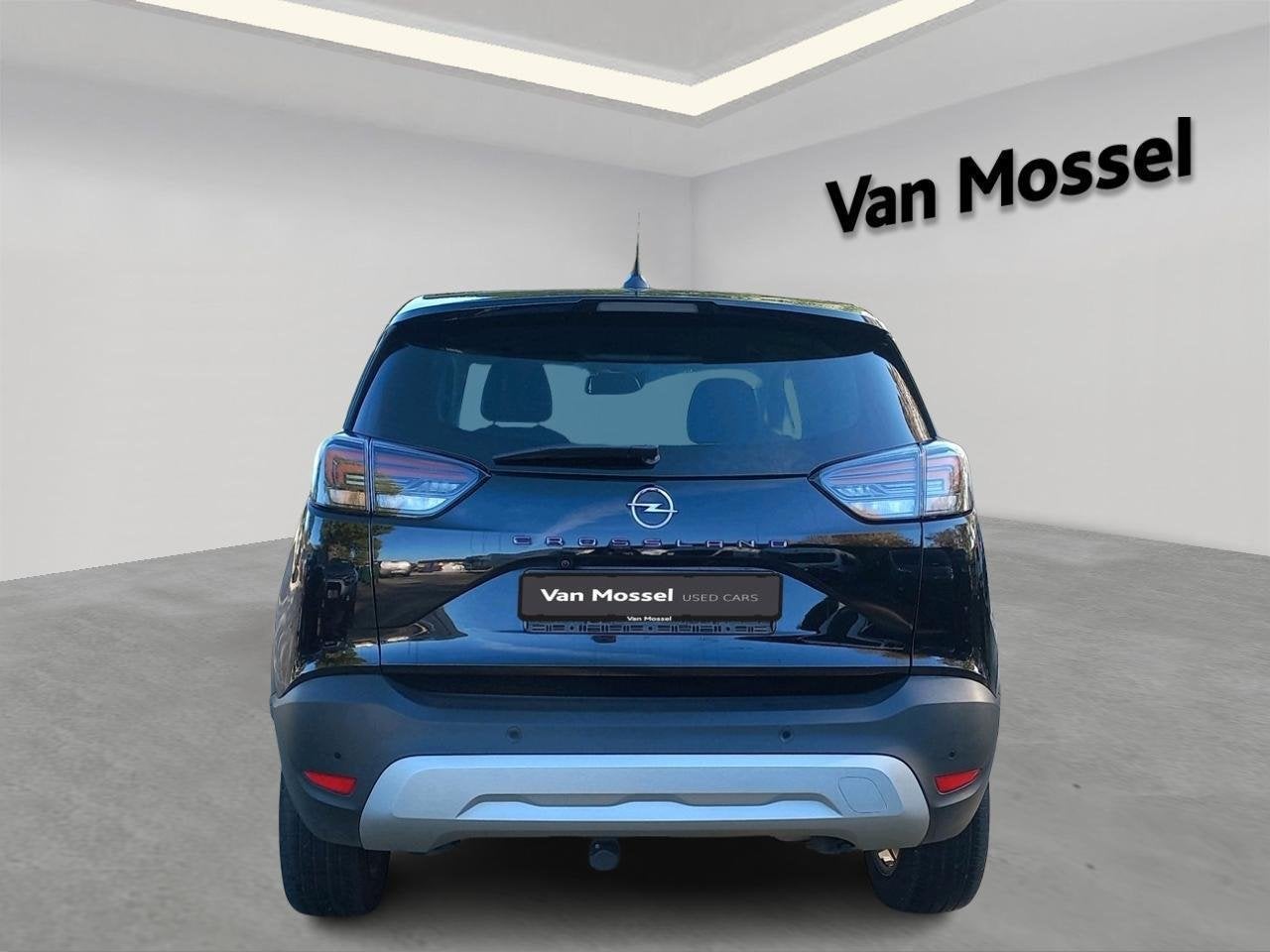 Opel Crossland X 1.2 Turbo Elegance, Auto's, Voorwielaandrijving, Gebruikt, 1199 cc, Zwart