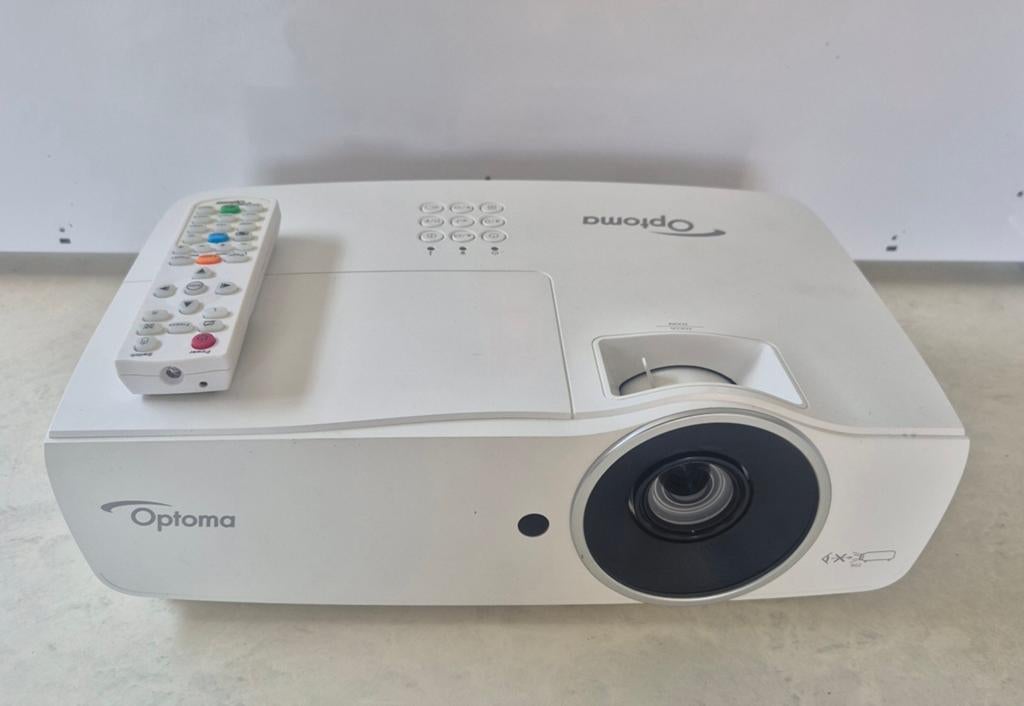 Projecteur DLP Optoma EH461, TV, Hi-fi & Vidéo, Projecteurs vidéo, Comme neuf, DLP, Full HD (1080), Enlèvement ou Envoi