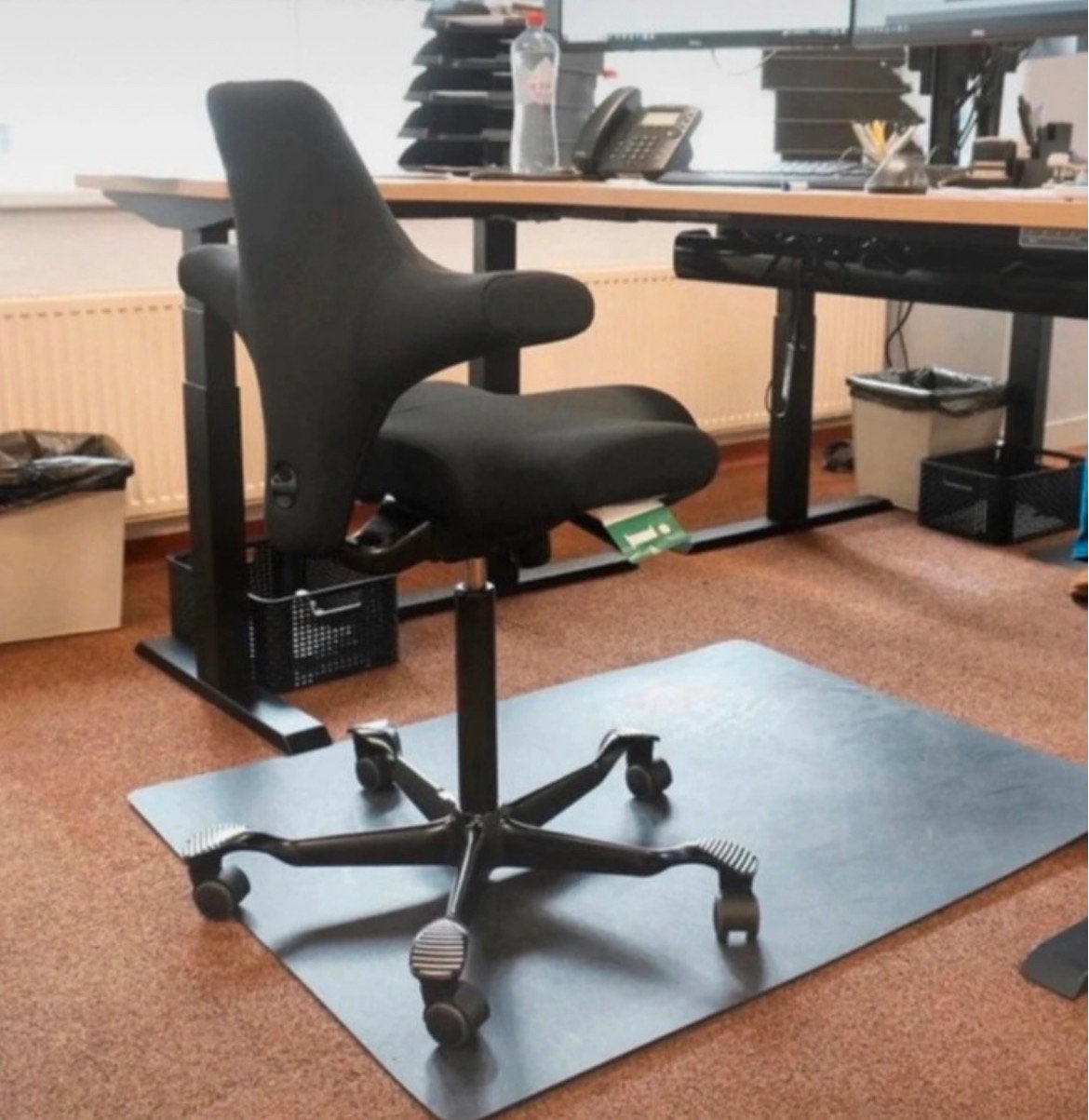 Bureaustoel HAG Capisco 8106, Maison & Meubles, Enlèvement, Neuf, Noir, Chaise de bureau