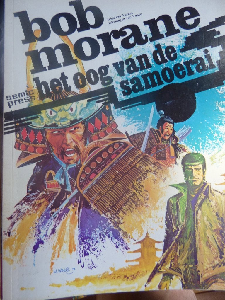 bob morane , het oog van de samoerai , semic press, Boeken, Stripverhalen, Ophalen of Verzenden