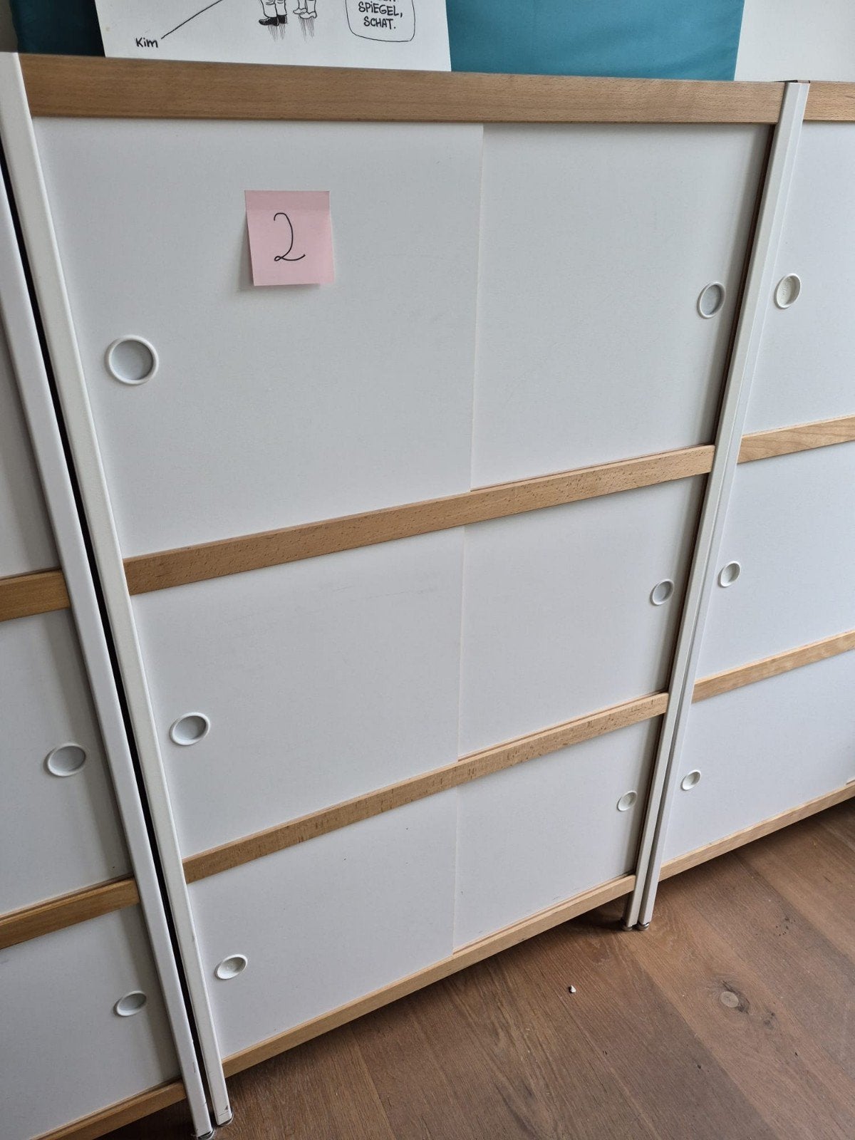 Titel Originele KEWLOX schuifdeurkast 80 cm – Belgische desi, Enlèvement, Comme neuf, Design