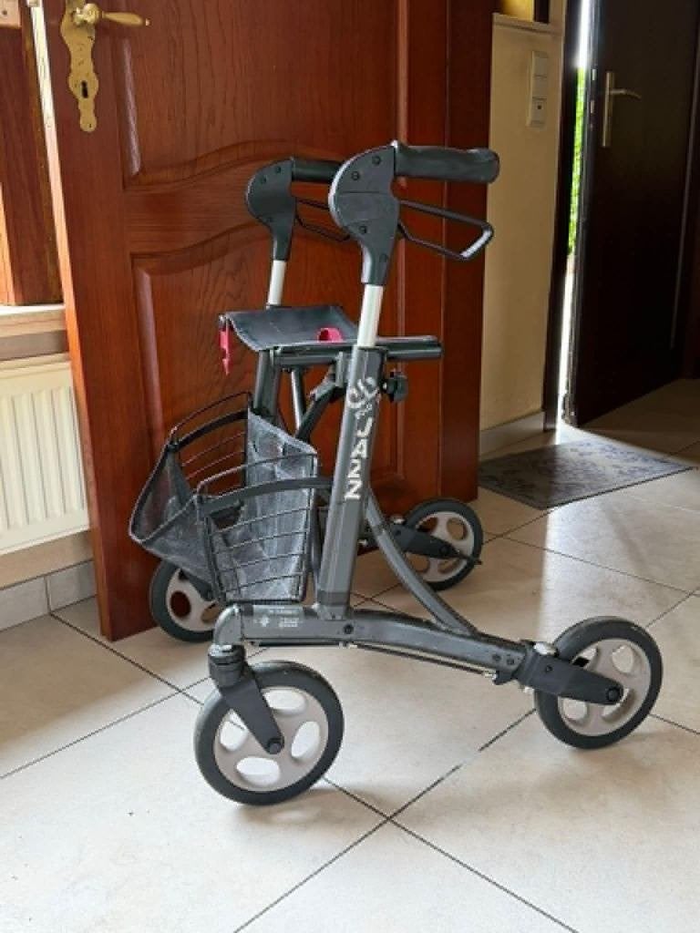 Rollator - Déambulateur pliable, Divers, Déambulateurs, Enlèvement, Pliable, Comme neuf