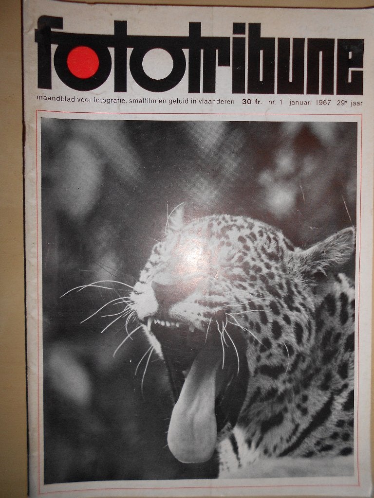 Fototribune, maandblad voor fotografie, smalfilm en geluid, Ophalen of Verzenden, Gelezen, Overige typen