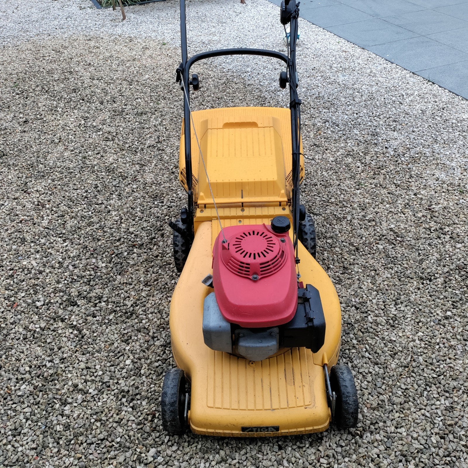 Honda stiga grasmaaier., Tuin en Terras, Ophalen, Cirkelmaaier, Gebruikt, 50 cm of meer