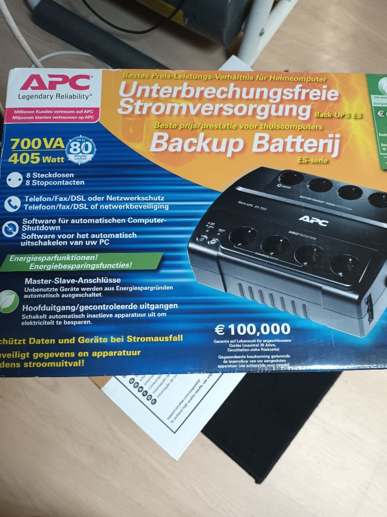 noodstroom, Computers en Software, Noodvoedingen (UPS), Ophalen, Gebruikt