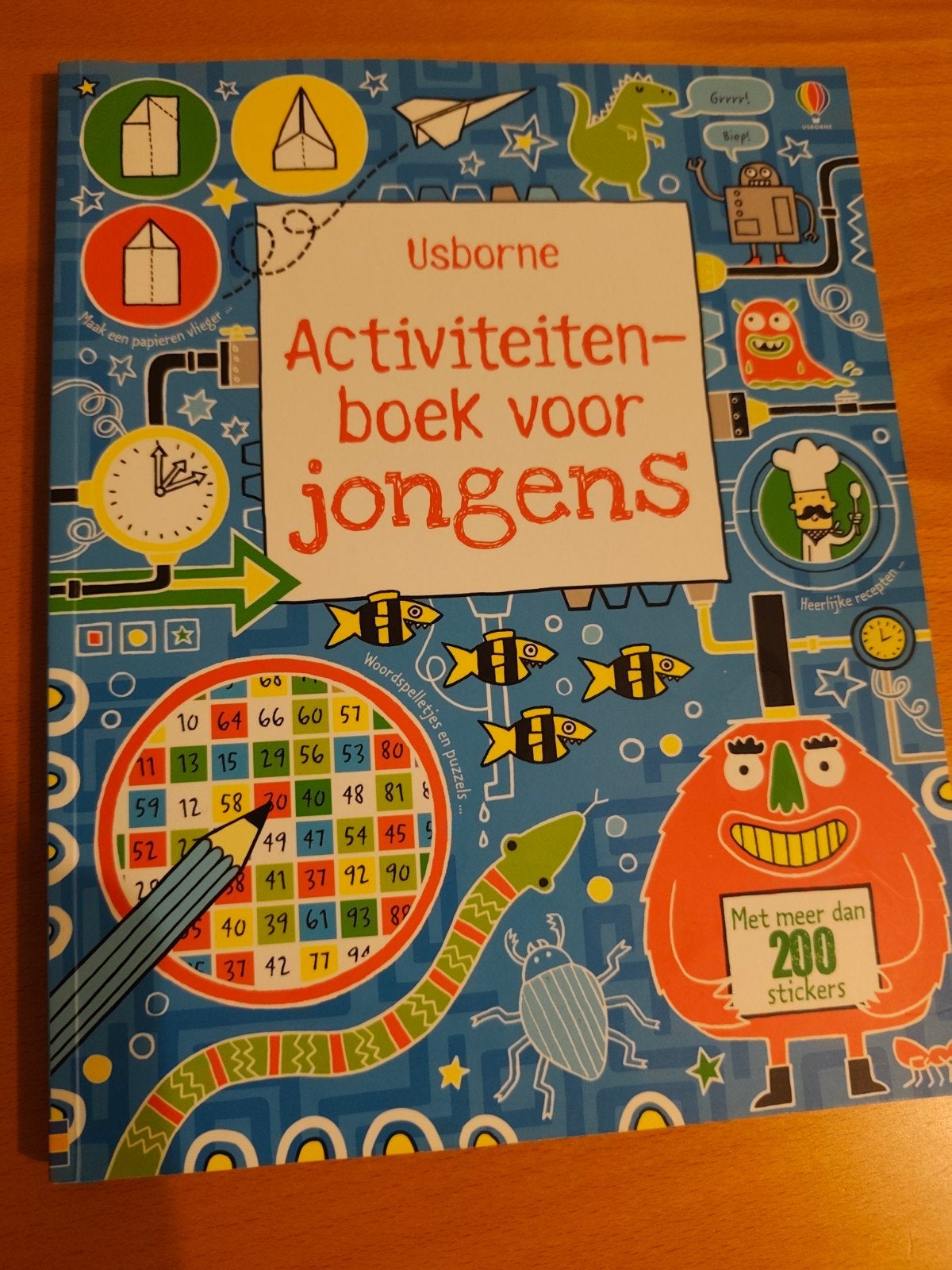 Activiteitenboek voor jongens, Ophalen of Verzenden, Gebruikt