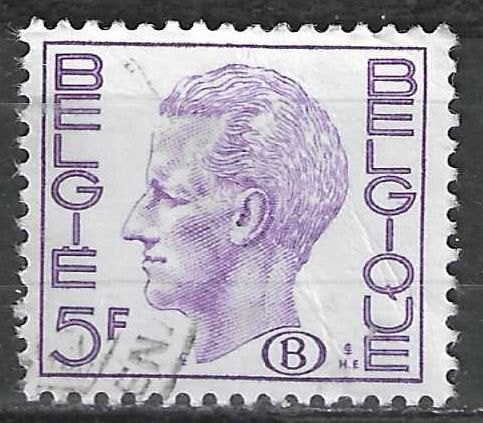 Belgique 1974 - Yvert/OBP 70SE - Boudewijn - 5 F. (ST), Envoi, Affranchi, Oblitéré, Maison royale