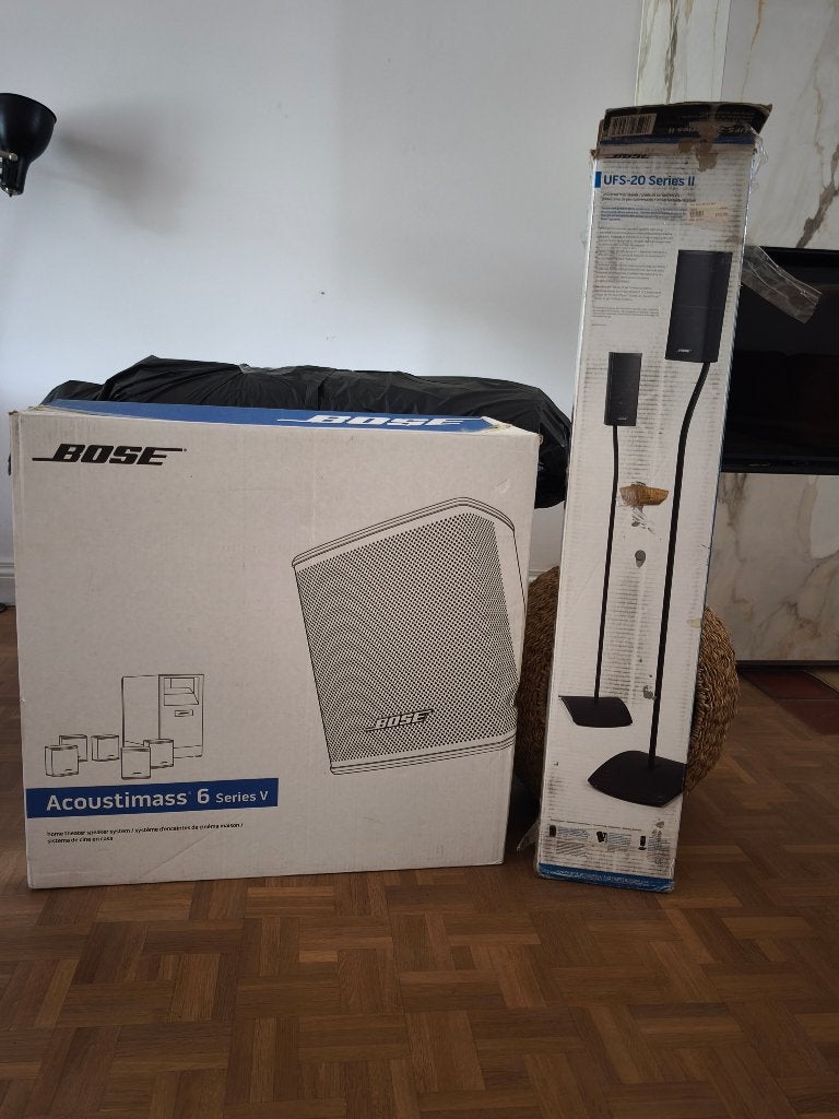 bose acoustimass 6 series v + ufps- 20 serie 2, TV, Hi-fi & Vidéo, Ensembles home-cinéma, Comme neuf, Autres lecteurs, Système 5.1