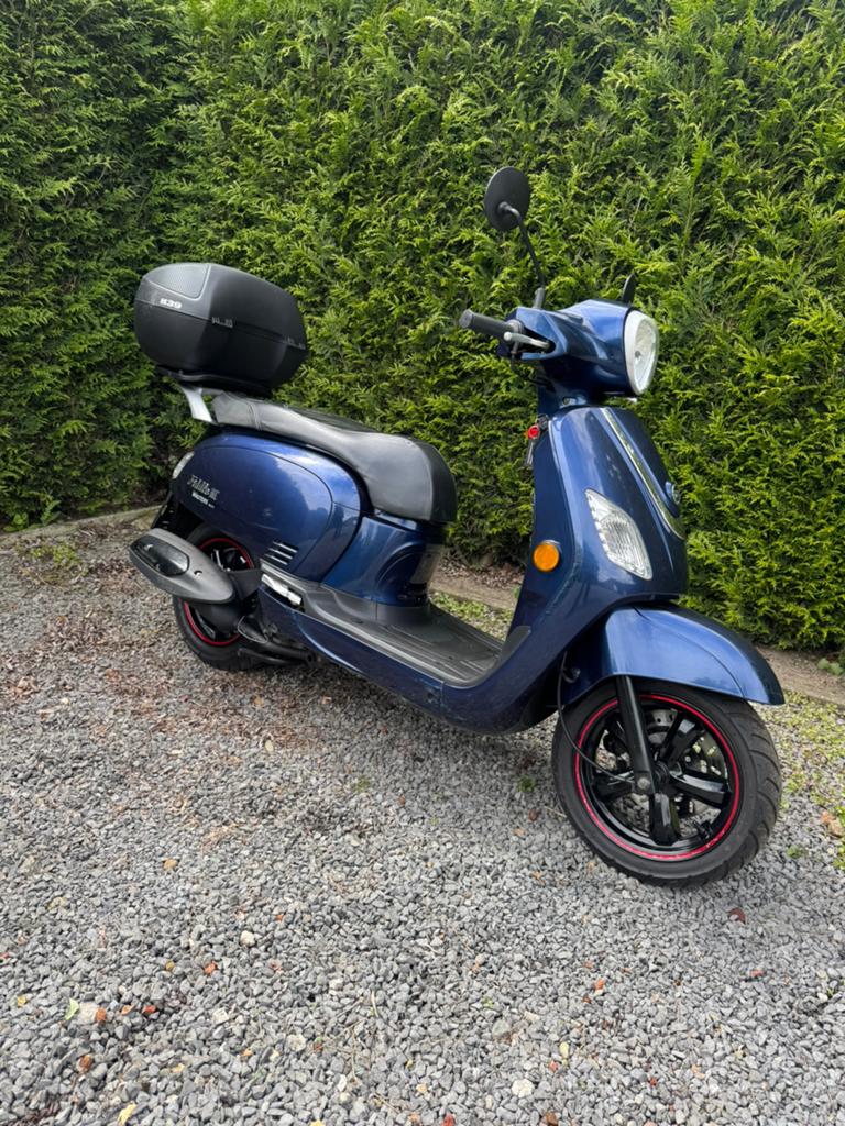Sym fiddle 3 125. Bwj.11/2018, Vélos & Vélomoteurs, Scooters | SYM, Comme neuf, Fiddle, Enlèvement