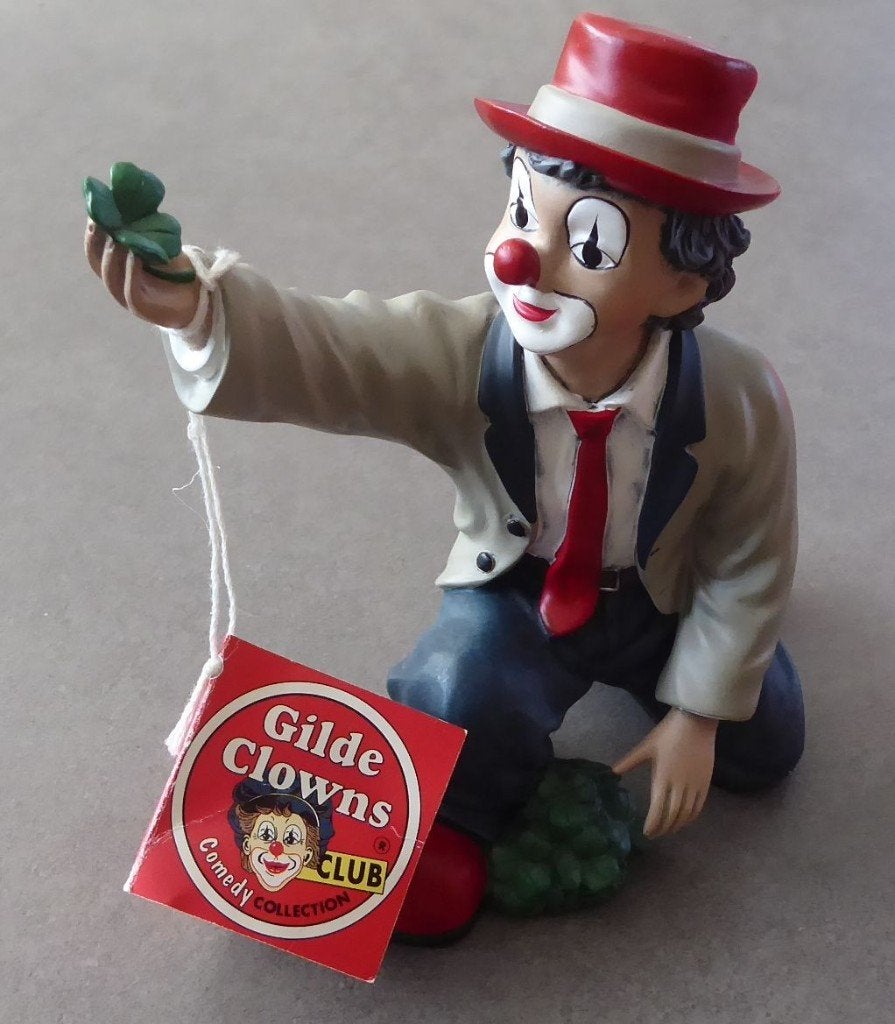 Gilde Clown résine "Der Glückspilz" (le porte-bonheur)-2002, Enlèvement ou Envoi, Neuf