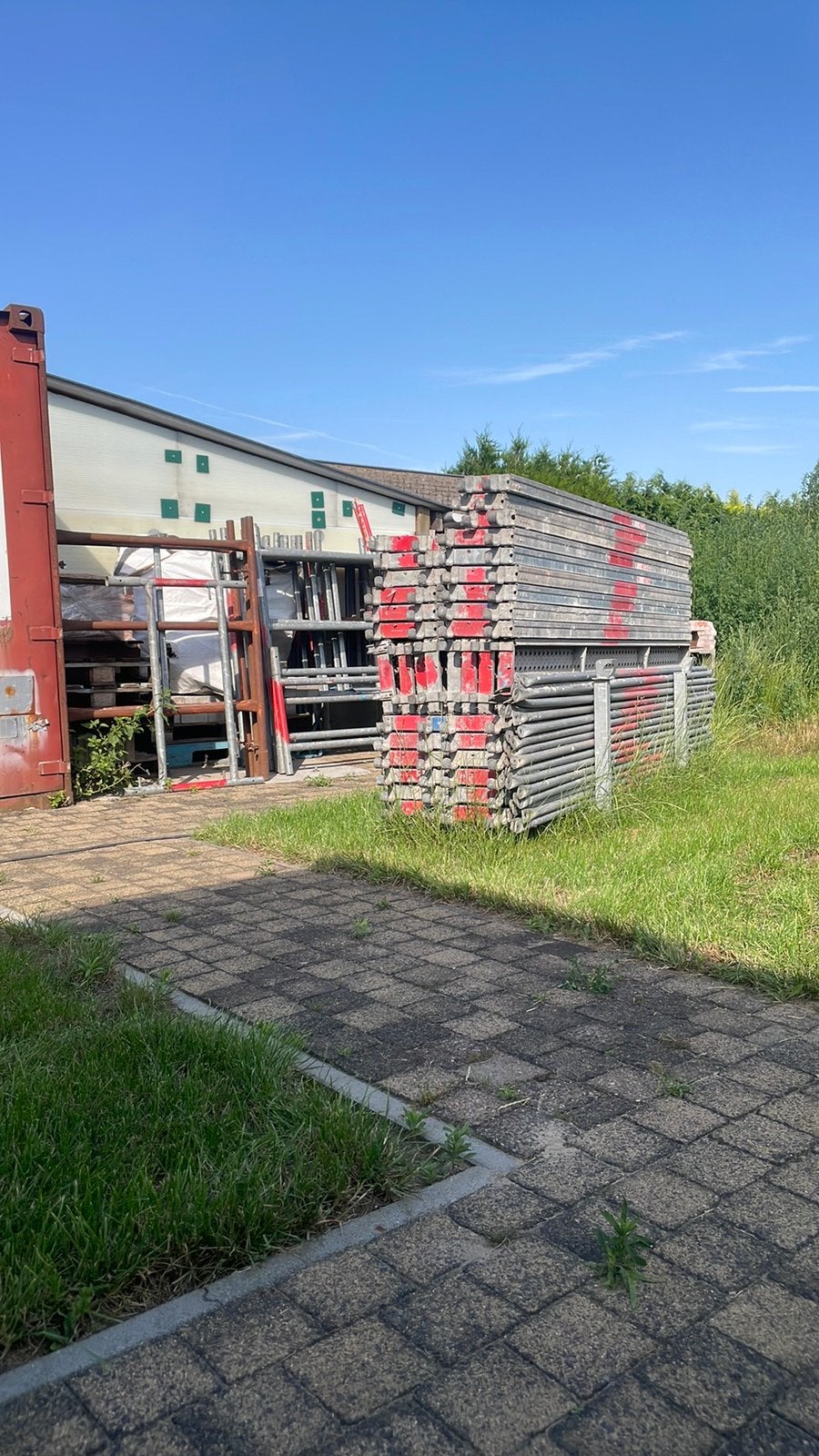 Metserstelling, Doe-het-zelf en Bouw, Steigers, Zo goed als nieuw, Ophalen