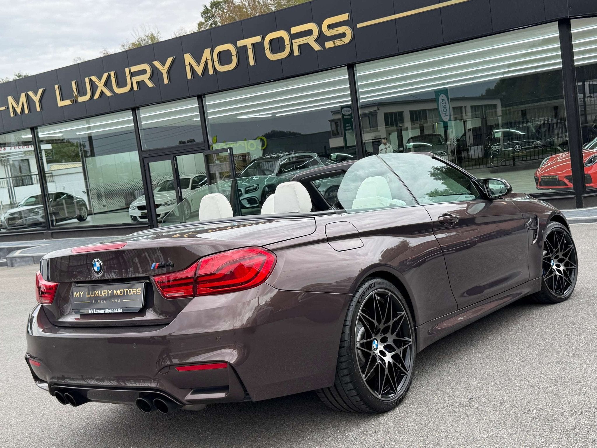 BMW M4 CABRIO | 3.0 COMPETITION 450 CV INDIVIDUAL | CUIR MER, Autos, Cuir, Achat, Euro 6, Entreprise