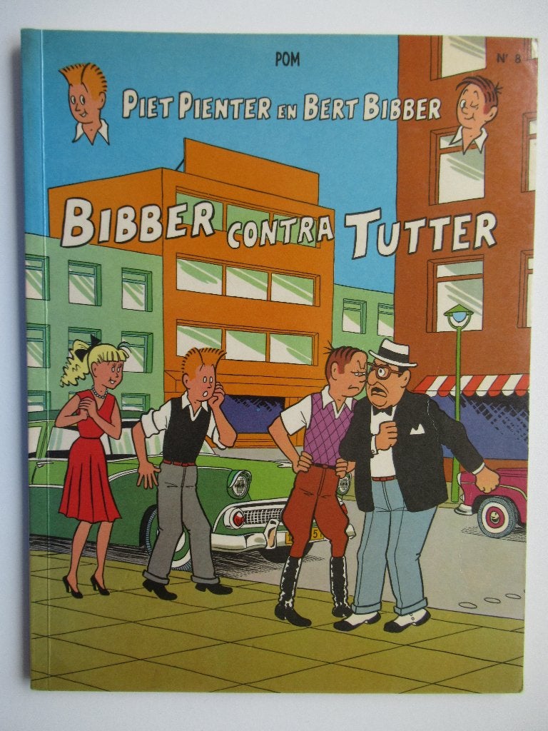 piet pienter...nr.8...bibber contra tutter, Enlèvement ou Envoi, Utilisé