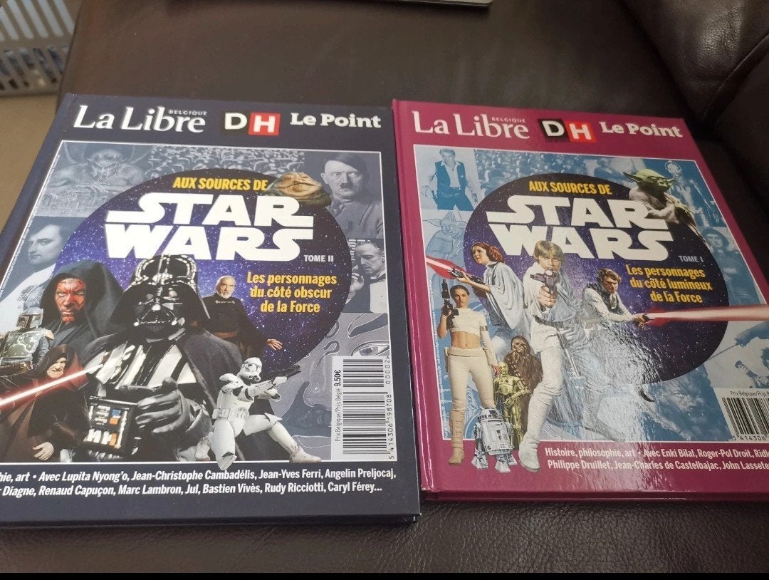lot de deux encyclopédies Star Wars, Collections, Enlèvement ou Envoi, Comme neuf, Livre, Poster ou Affiche