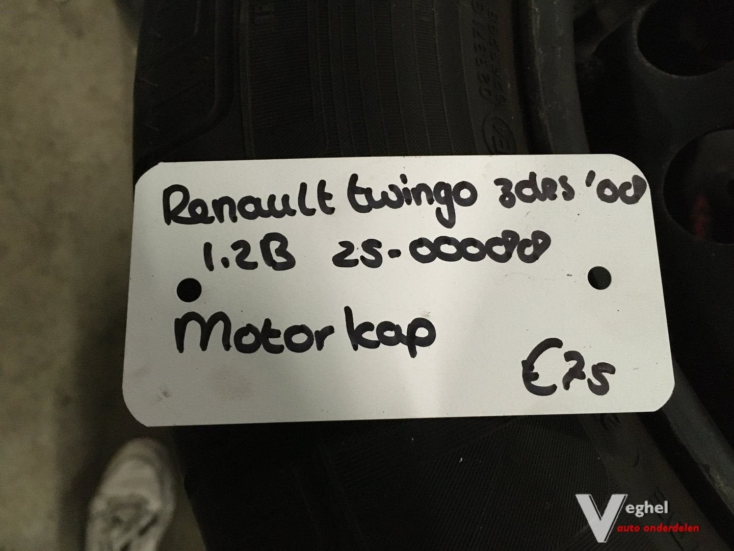 Renault Twingo 1.2 B 3drs 2008 2500088   Motorkap, Auto-onderdelen, Ophalen, Gebruikt, -, -
