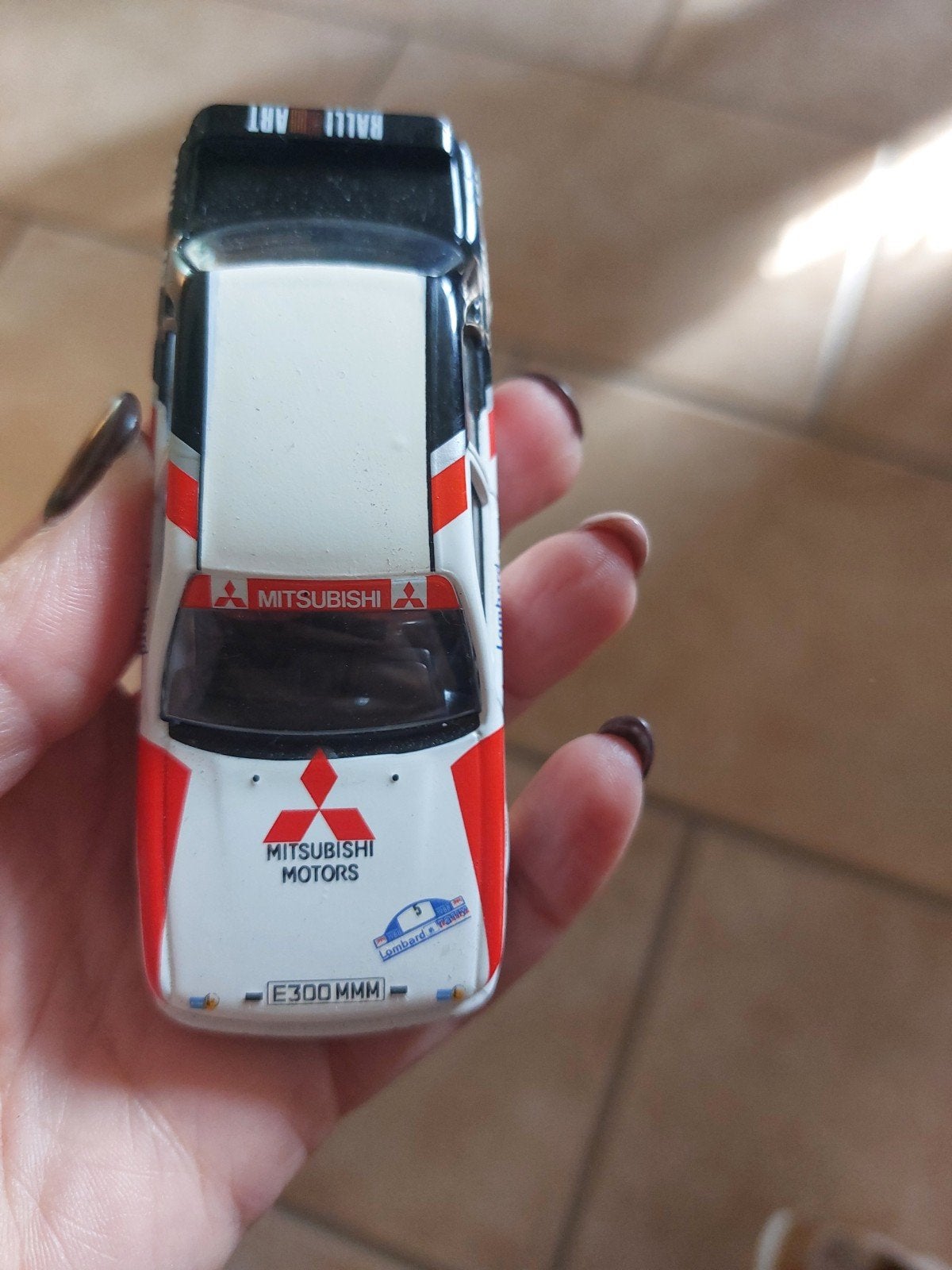 voiture miniature Mitsubishi galant VR 4 Rallye N5, Enlèvement, Voiture