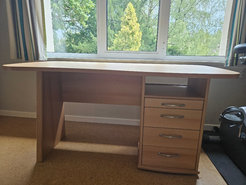 bureau, Scandinave, Autres marques, Bureau d'écolier, 150 cm