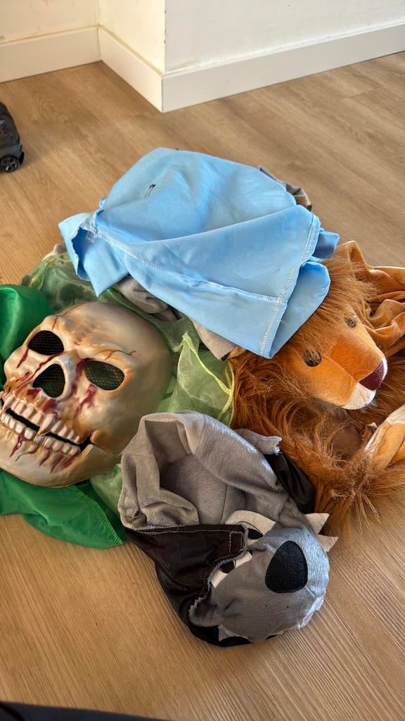 Prinses, leeuw, wolf en politieagent., Ophalen, Zo goed als nieuw