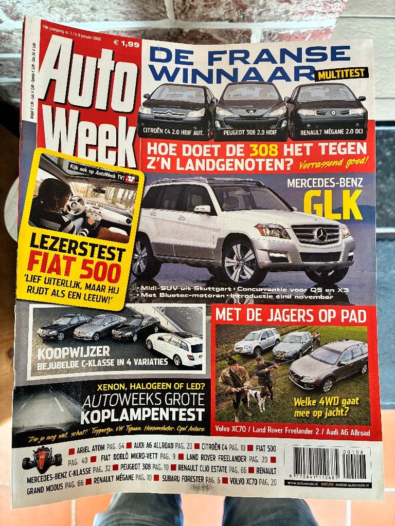 Autoweek 2008 - compleet van 1 t.e.m. 52, Ophalen of Verzenden, Gelezen