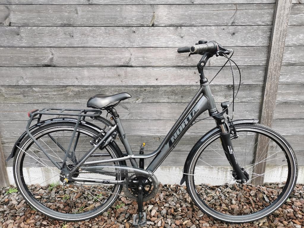 Damesfiets Norta als nieuw!!, Fietsen en Brommers, Overige merken, 47 tot 50 cm, Versnellingen, Ophalen of Verzenden