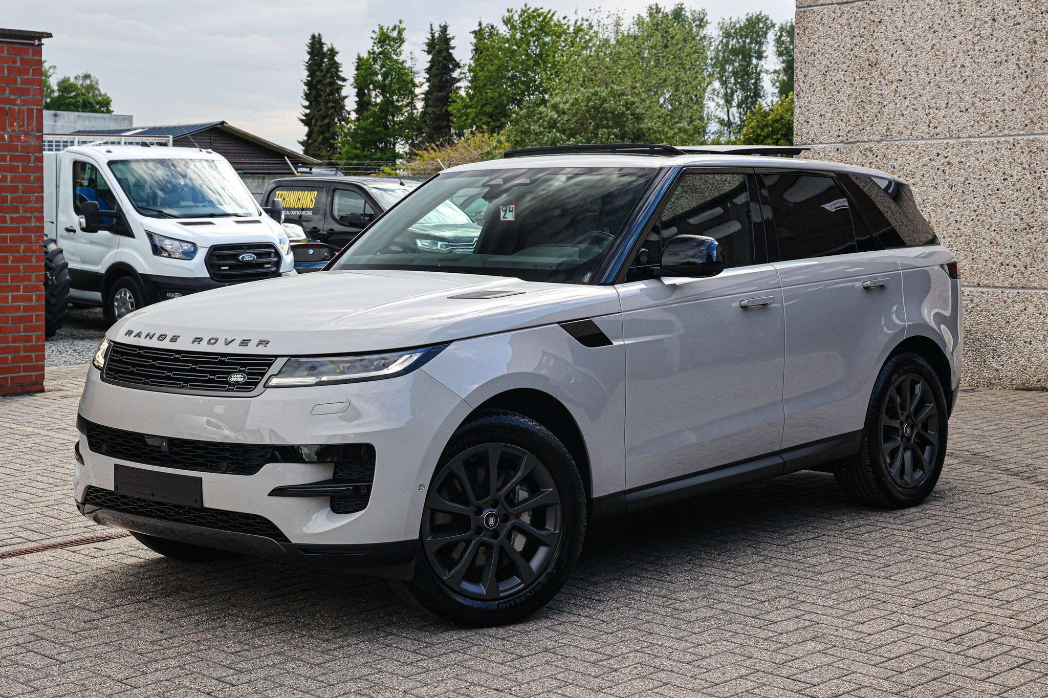 Land Rover Range Rover Sport PANORAMISCH-DAK*LEDER*LICHTE-VR, Auto's, Land Rover, Bedrijf, Te koop, 360° camera, 4x4, ABS, Adaptive Cruise Control