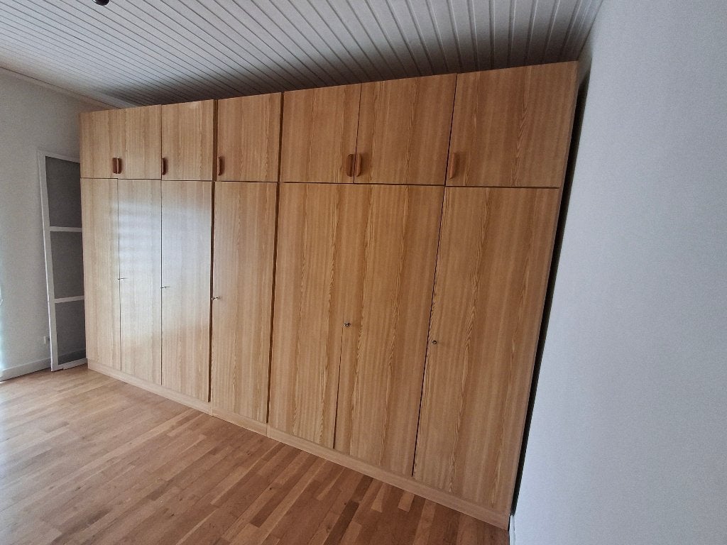Houten opbergkast, Antiquités & Art, Antiquités | Meubles | Armoires, Enlèvement