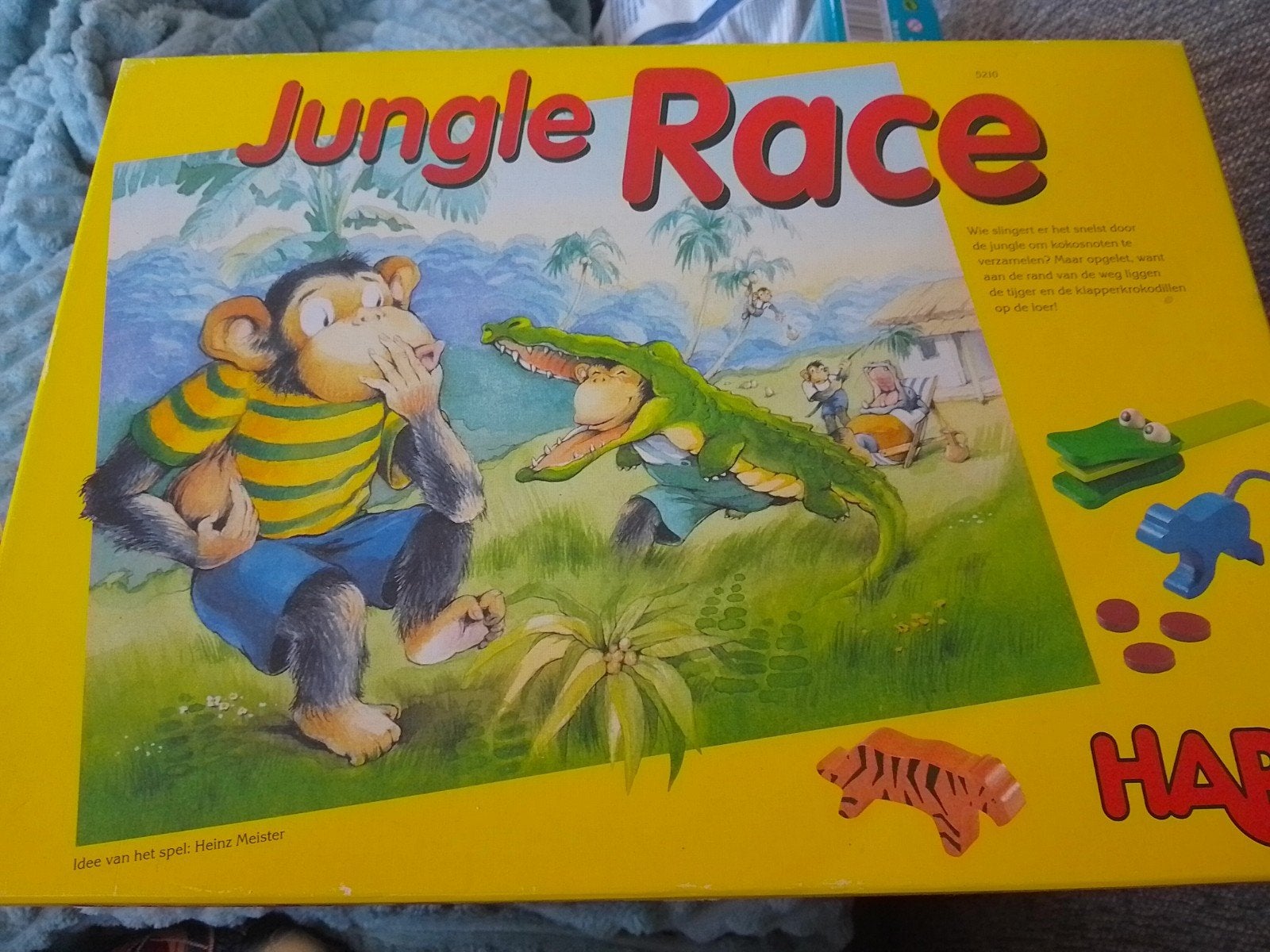 haba spel jungle race, Ophalen of Verzenden