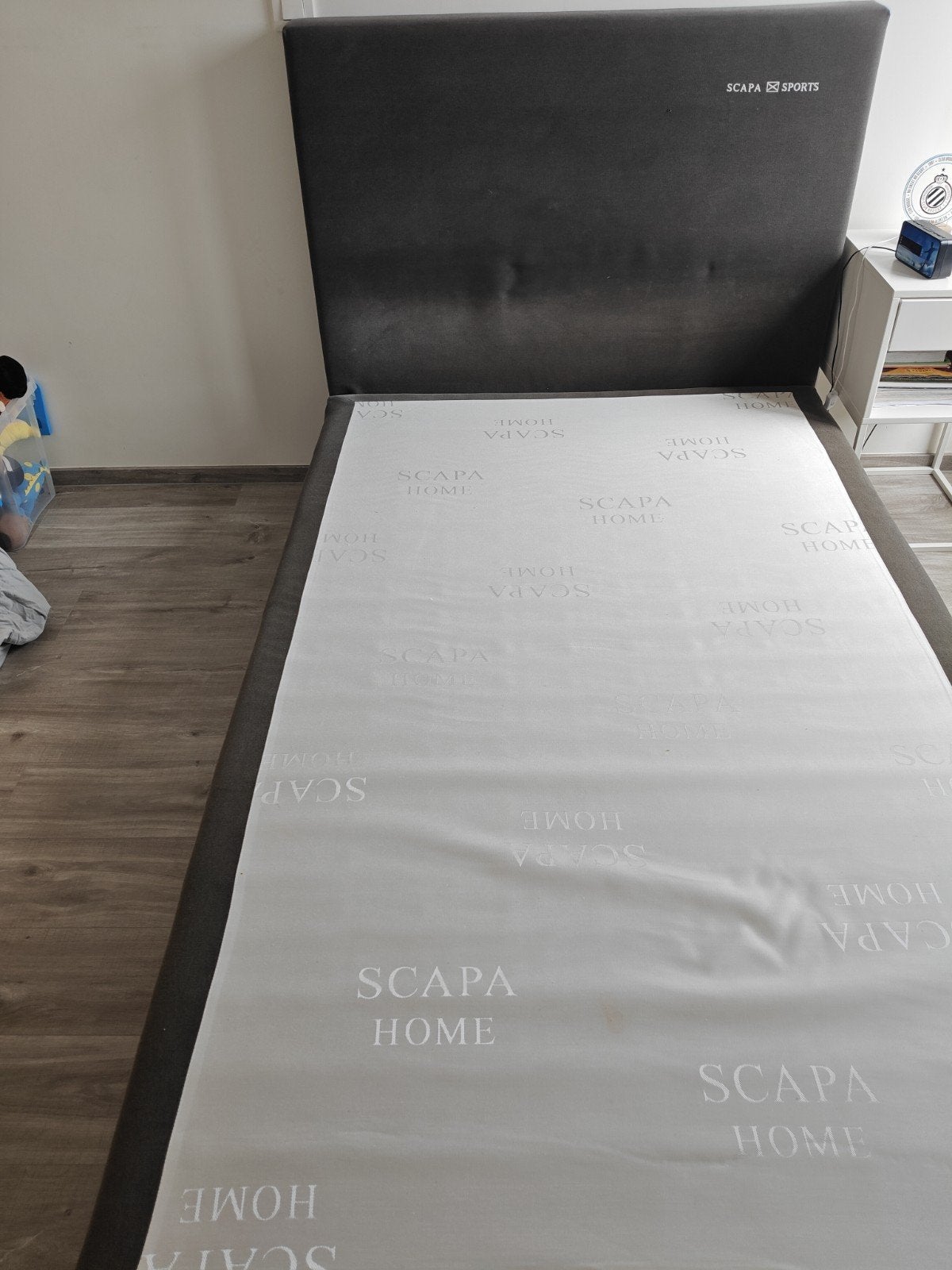 Bed boxspring , twijfelaar 120x200. Scapa sports., Enlèvement