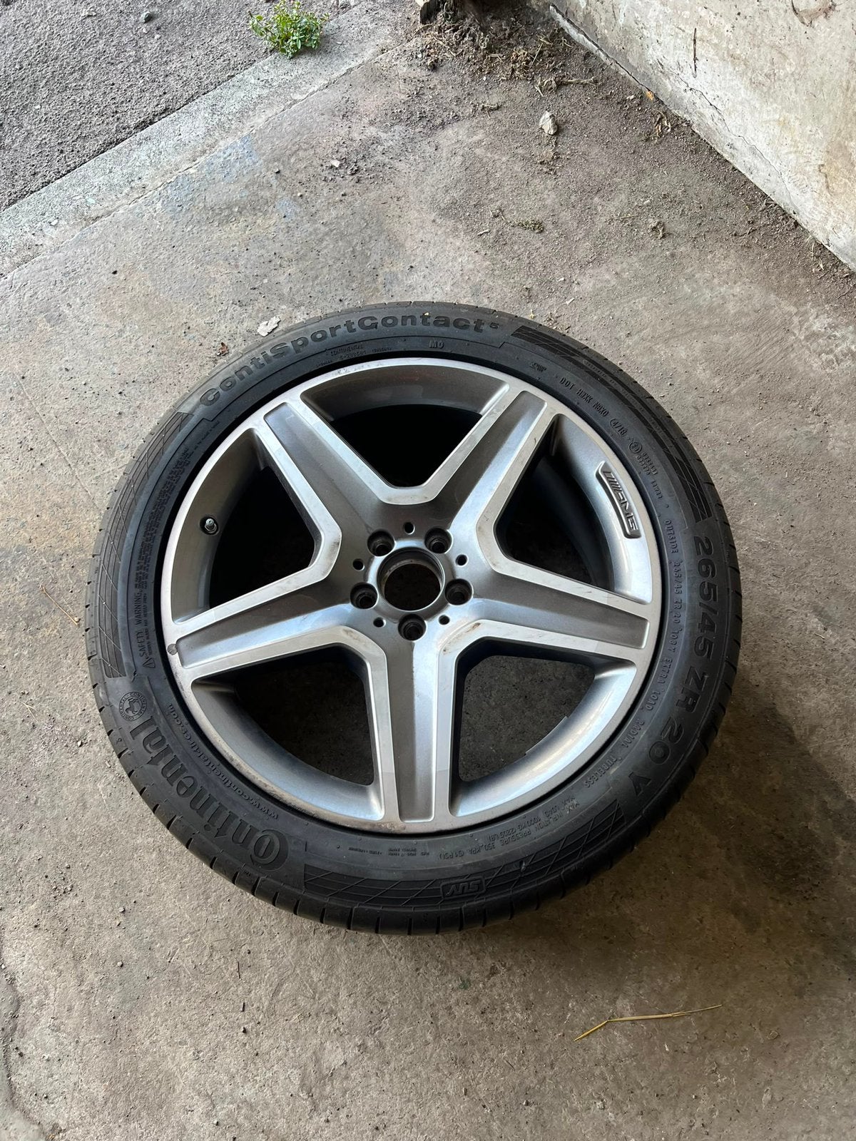 AMG VELGEN EN MERCEDES GLE W166 BANDEN, Auto-onderdelen, Banden en Velgen, Ophalen, 265 mm, Banden en Velgen, Nieuw