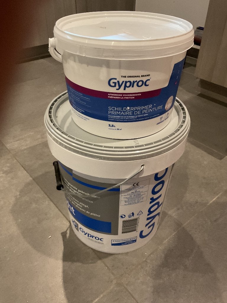 Gyproc, Ophalen, Gebruikt